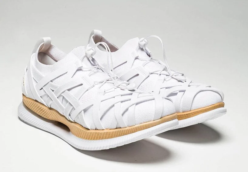Kengo Kuma s Bamboo Weaving Inspired ASICS Collaboration